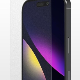 Folie de protectie ecran Mata din silicon compatibila cu iPhone 13 Pro, Anti Amprente, Perfect fit, TPU, acopera tot ecranul, transparenta - Img 3