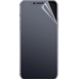 Folie de protectie ecran Mata din silicon compatibila cu iPhone XR, Anti Amprente, Perfect fit, TPU, acopera tot ecranul, transparenta