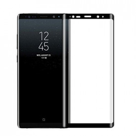 Folie protectie din sticla Samsung Galaxy Note 8, full cover, full glue, lipici pe tot ecranul, case friendly, 3D - Img 3