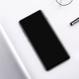 Folie protectie din sticla Samsung Galaxy S10, full cover, full glue, lipici pe tot ecranul, case friendly, 3D - Img 7