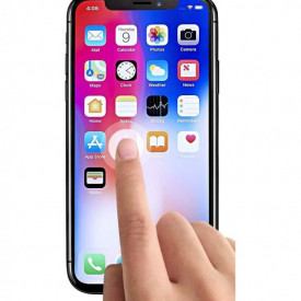 Folie din sticla securizata pentru iphone X, protectie completa a ecranului si claritate HD