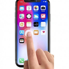 Folie din sticla securizata pentru iphone X, protectie completa a ecranului si claritate HD