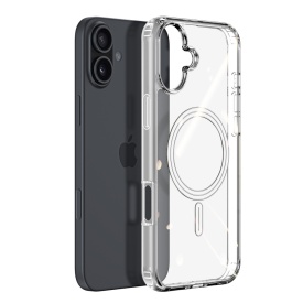 Husa iPhone 17 Transparenta MagSafe Silicon Ultra Slim Protectie Camera