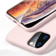Husa iPhone XI Pro Max, iPhone 11 Pro Max ultra slim silicon Roz - Img 2