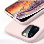 Husa iPhone XI Pro Max, iPhone 11 Pro Max ultra slim silicon Roz - Img 2