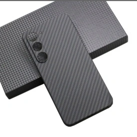 Husa protectie din Kevlar Samsung Galaxy S24 din Fibra de Carbon