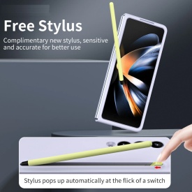 husa samsung z fold 3 cu s pen mov mat planetphone