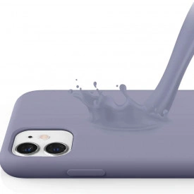 Husa protectie iPhone 11, ultra slim, silicon Gri, interior din microfibra, protectie camera, protectie ecran - Img 6