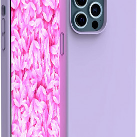 husa iphone 13 pro max mov silicon planetphone microfibra 