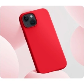 husa iphone 15 plus rosie si catifea planetphone