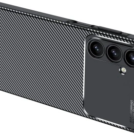 husa samsung a56 carbon silicon neagra antisoc
