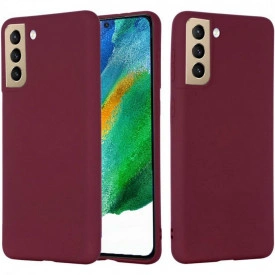husa samsung s21 fe visiniu catifea planetphone 4