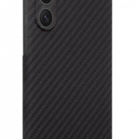 Husa protectie din Kevlar pentru Samsung Galaxy S23, din Fibra de Carbon, isag