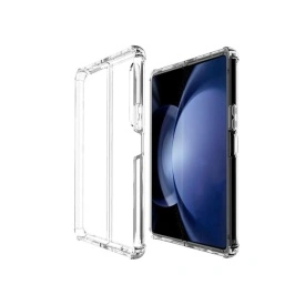 husa samsung z fold 5 antisoc cu colturi transparenta planetphone