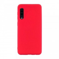 Husa Samsung Galaxy A70, ultra slim din silicon Rosu