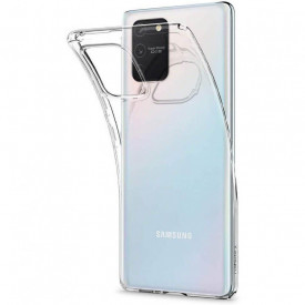 Husa Samsung Galaxy S20 din silicon, ultra slim transparent