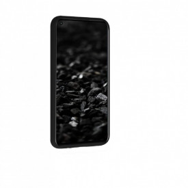 husa silicon catifea NEGRU samsung galaxy A12 planetphone