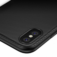 Husa ultra slim iPhone X Max, Carbon Look - Img 3