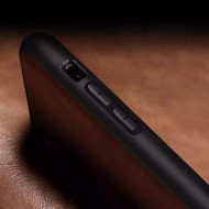 Husa X-Level iPhone X/Xs din silicon si piele ecologica Luxury Leather, Maro - Img 3