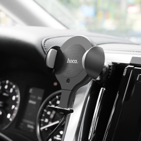 Incarcator auto wireless prindere in grila de ventilatie