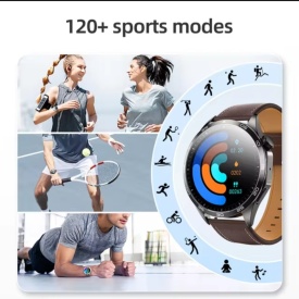 Ceas SmartWatch barbatesc, Hoco (Y21), Amoled, BT 5.0, Multifunction + telefon, 250mAh, Multilanguage, Metall GRAY - Img 4