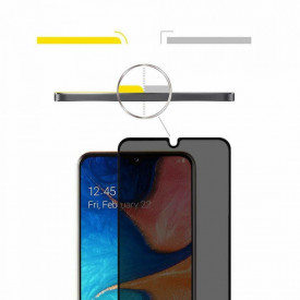 Folie protectie din sticla Privacy Samsung A10, full cover - Img 2