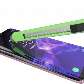 Folie protectie din sticla Samsung Galaxy S9 Plus, full cover, full glue, lipici pe tot ecranul, case friendly, 3D - Img 4