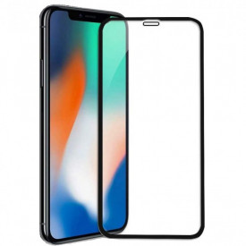 Folie sticla iPhone XS Max 3D, cu lipici pe tot ecranul, full cover, full glue, case friendly, Premium Quality
