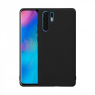 Husa Huawei P30 Pro, ultra slim din silicon, Negru