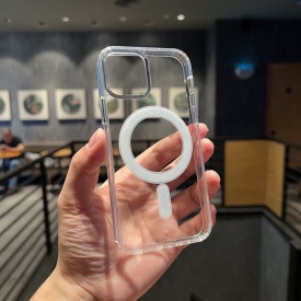 husa iphone 11 magsafe transparenta planetphone
