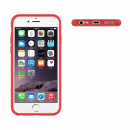 Husa iPhone 6/6s, ultra slim silicon Rosu - Img 2