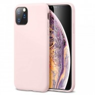 Husa iPhone XI Pro, iPhone 11 Pro ultra slim silicon Roz