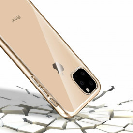 husa fata spate iPhone 11, transparenta