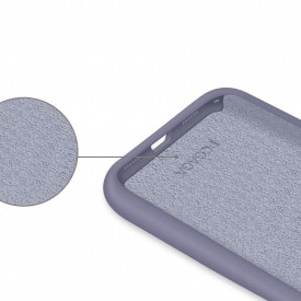 Husa protectie iPhone 11, ultra slim, silicon Gri, interior din microfibra, protectie camera, protectie ecran - Img 7