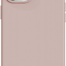 Husa protectie iPhone 12 Pro Max, ultra slim, silicon Dusty Roz, interior din microfibra - Img 2
