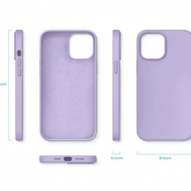 husa iphone 13 pro max mov silicon planetphone microfibra 