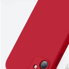 Husa protectie pentru iPhone 11, slim, silicon Rosu cu interior din microfibra, protectie camera si Personalizare Unica cu Numele Maria - Img 3