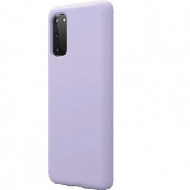 Husa protectie Samsung A02S, ultra slim, silicon Mov, cu interior de catifea, protectie camera