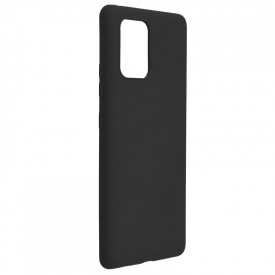 Husa protectie Samsung Galaxy S10 Lite, ultra slim, silicon Negru, interior din microfibra - Img 4