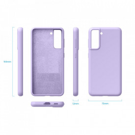 husa samsung s21 plus mov silicon si catifea planetphone