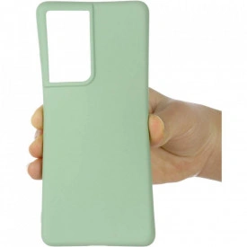 husa samsung s20 ultra verde silicon catifea 