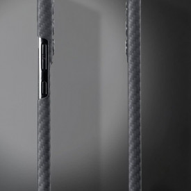 Husa protectie din Kevlar pentru Samsung Galaxy S23, din Fibra de Carbon, isag