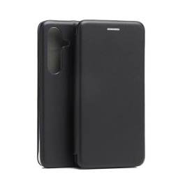 Husa Samsung Galaxy A57 Flip Cover Piele Ecologica Suport Carduri, Negru
