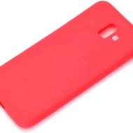 Husa Samsung Galaxy J6 Plus, ultra slim silicon Rosu - Img 2