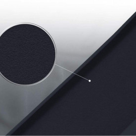 husa note 9 silicon catifea bleumarin planetphone