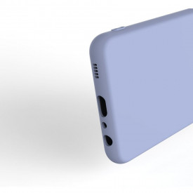 husa silicon catifea mov samsung galaxy A42 planetphone