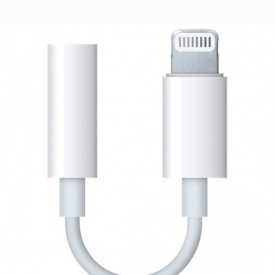 Adaptor Lightning la Jack 3.5 mm pentru iPhone, Cablu Audio Auxiliar Căști, Compatibil iPhone, Plug & Play