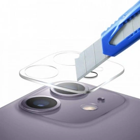 Folie din sticla protectie camera foto/video pentru iPhone 11 - Img 3
