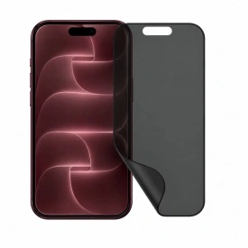 Folie Privacy Silicon pentru iPhone 18 Pro – Protecție Totală a Ecranului și Confidențialitate