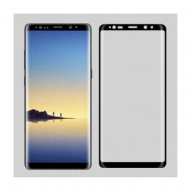Folie protectie din sticla Samsung Galaxy Note 8, full cover, full glue, lipici pe tot ecranul, case friendly, 3D - Img 5